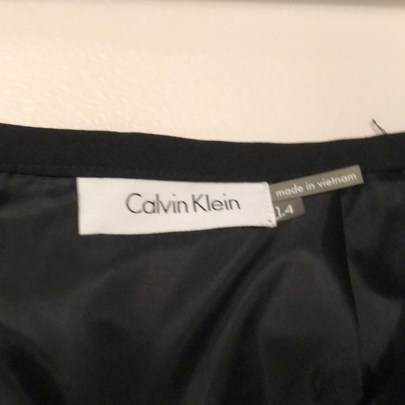 Brand-New Calvin Klein Black Pencil Skirt - Picture 2 of 3